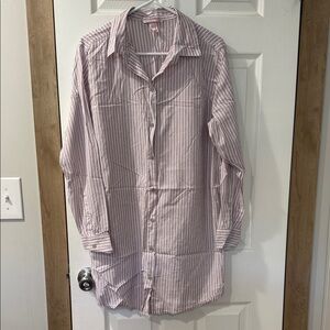 Victoria's Secret Pink Striped Nightshirt